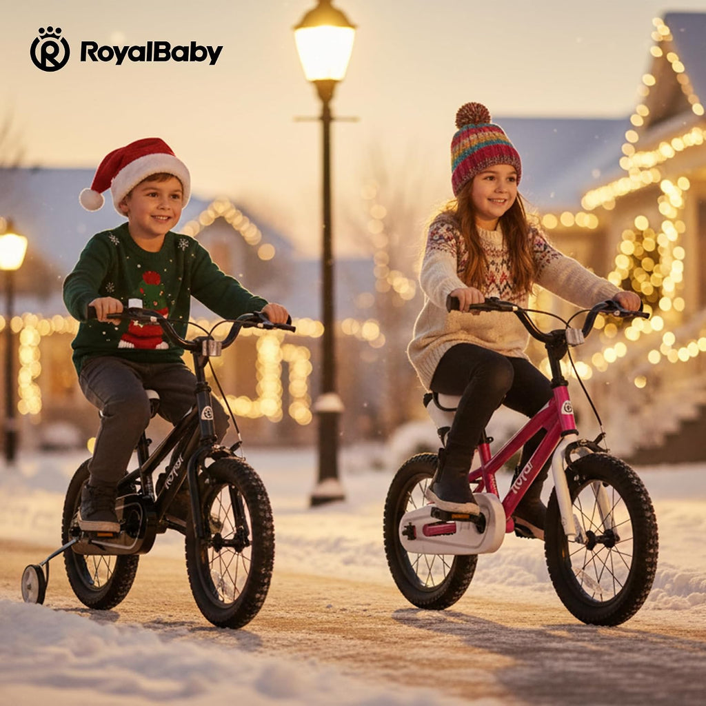 RoyalBaby Kids Bike with Dual Handbrake for Beginners,12 14 16 18 20 Inch Bicycle for Boys & Girls Ages 3-10 Years