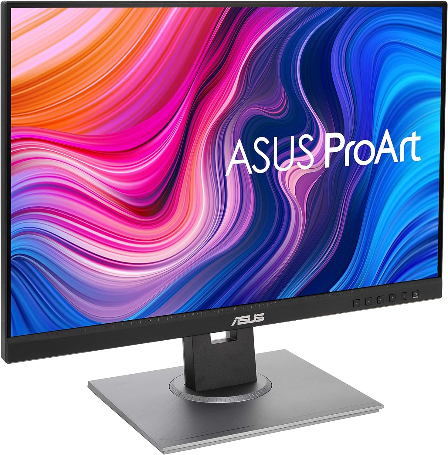 ASUS ProArt 24' Monitor - WUXGA (1920 x 1200), 16:10 Monitor, 100% sRGB/Rec.709 ΔE < 2, IPS, DisplayPort, HDMI, Calman Verified, Anti-Glare, Tilt, Pivot, Swivel, Height Adjustable - PA248QV