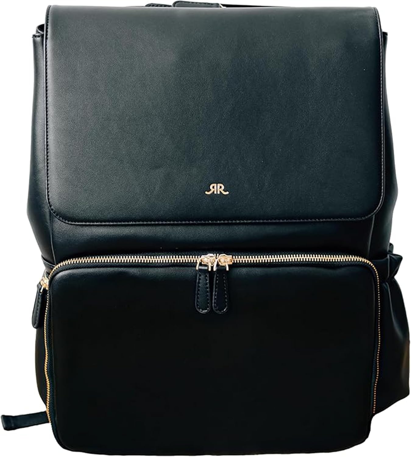 Ruby Camera Backpack – Sleek, Durable Vegan Leather Bag with Gear Dividers, Laptop Compartment, and Side Access for Cameras & Gear, Black