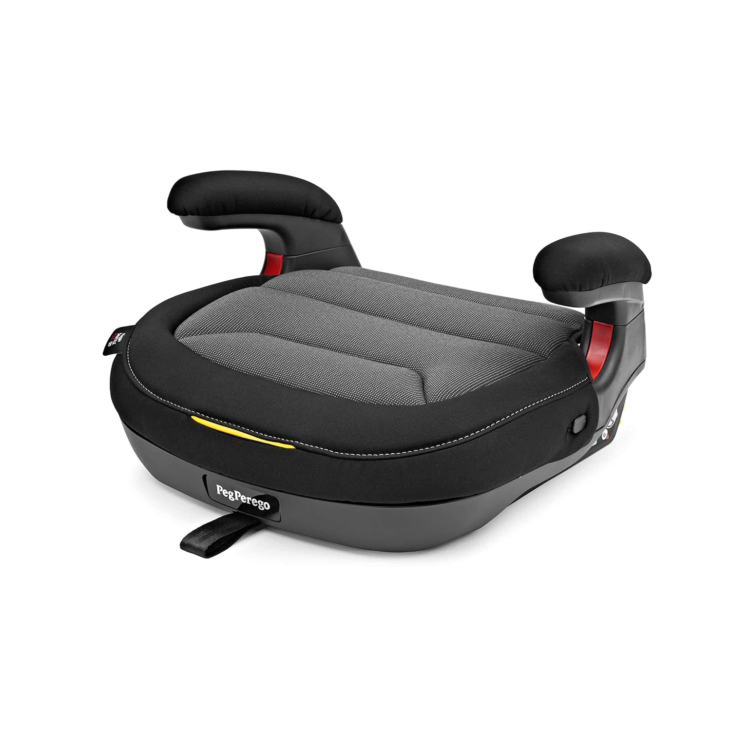 Peg Perego Viaggio Shuttle Plus 120 - Booster Car Seat - for Children from 40 to 120 lbs - Made in Italy - Crystal Black (Black)