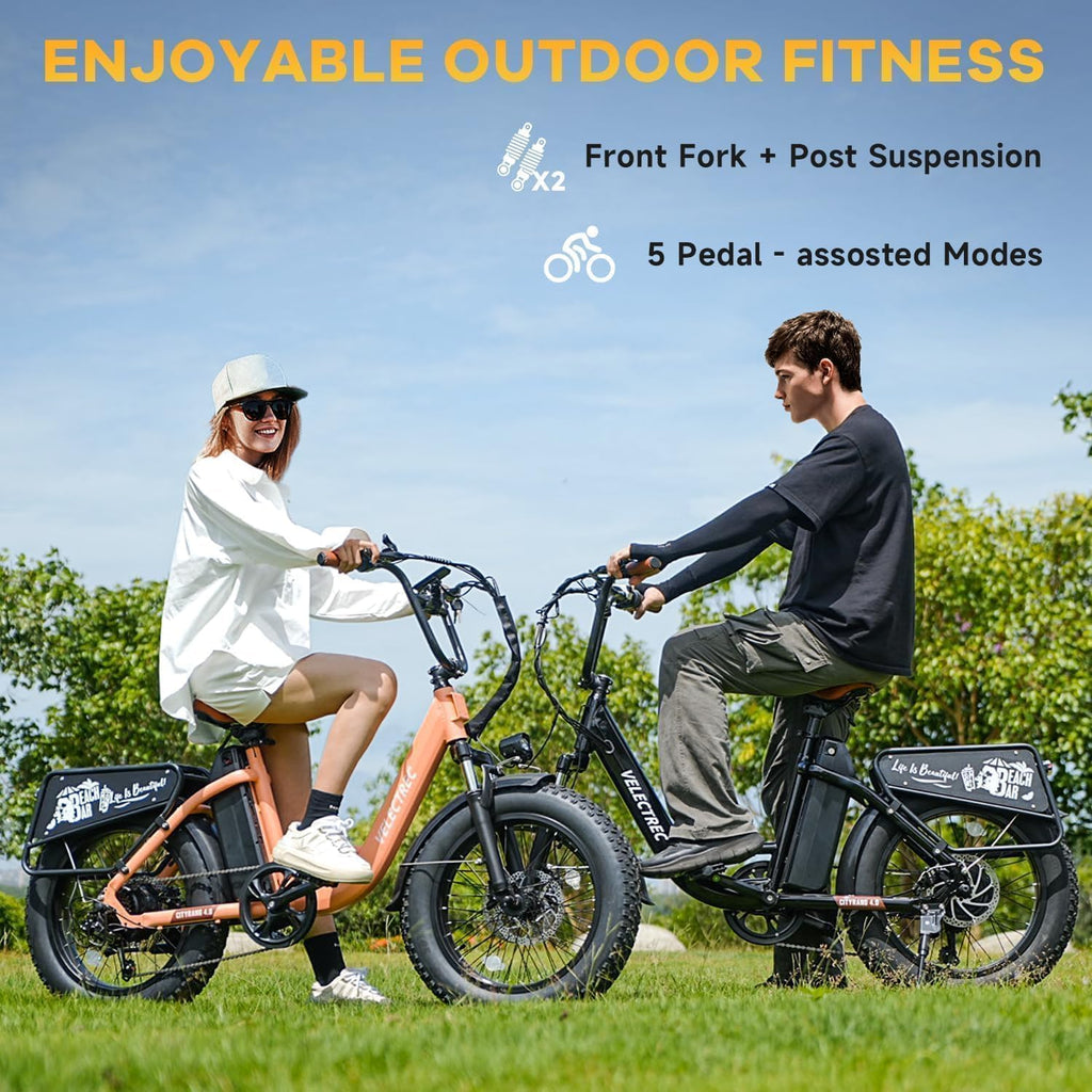 EUY Electric Bike for Adults with Peak 1500W Motor, 48V 20Ah Removable Battery Fast Ebike,Max 70Miles,20' x4.0 Fat Tire Commuting Electric Mountain Bike,7-Speed, Step-Thru Bicycle