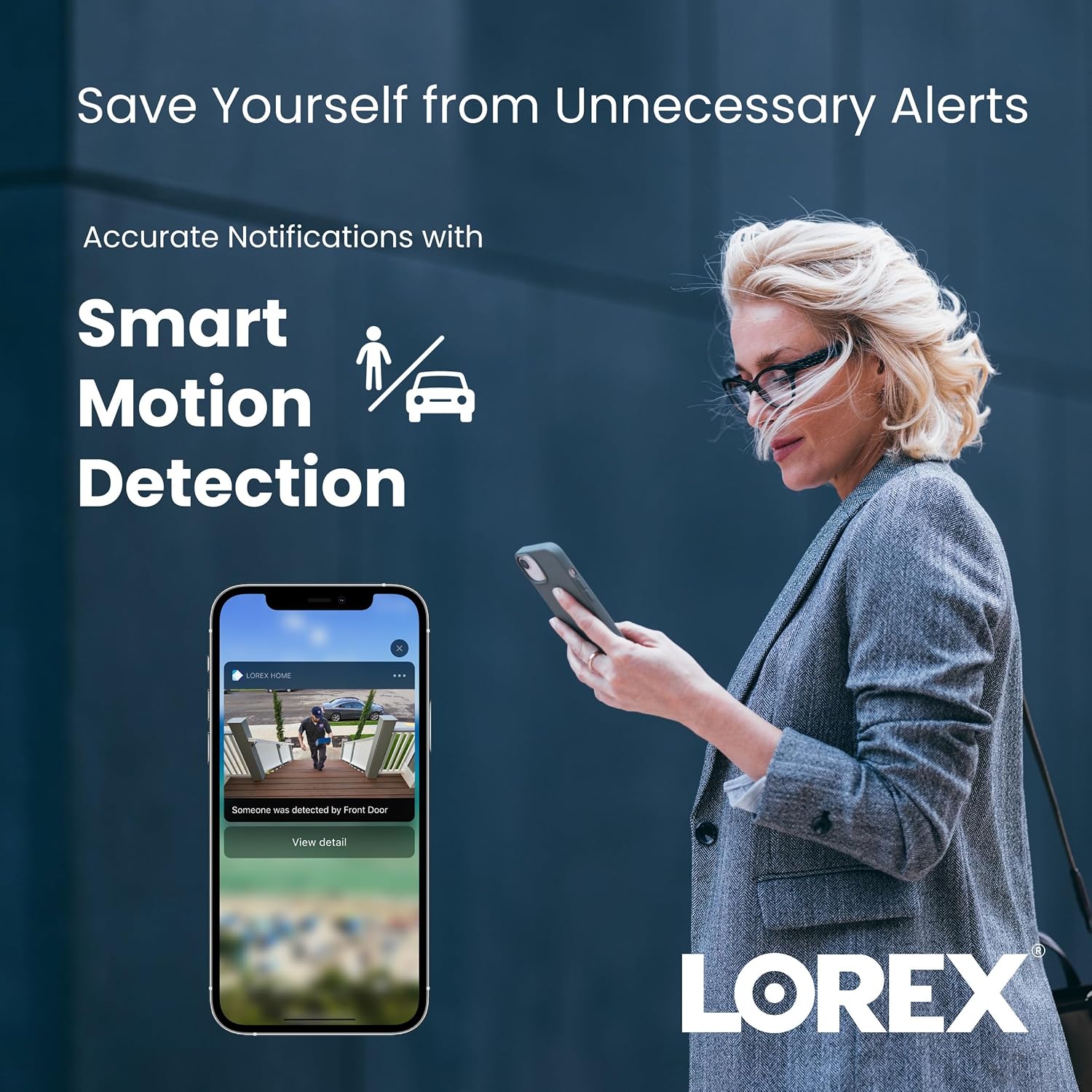 Lorex 4K IP Wired Dome Security Camera | Listen-in Audio | IK10 Vandal Proof Rating | Person and Vehicle Detection | Color Night Vision | IP67 Weatherproof | White