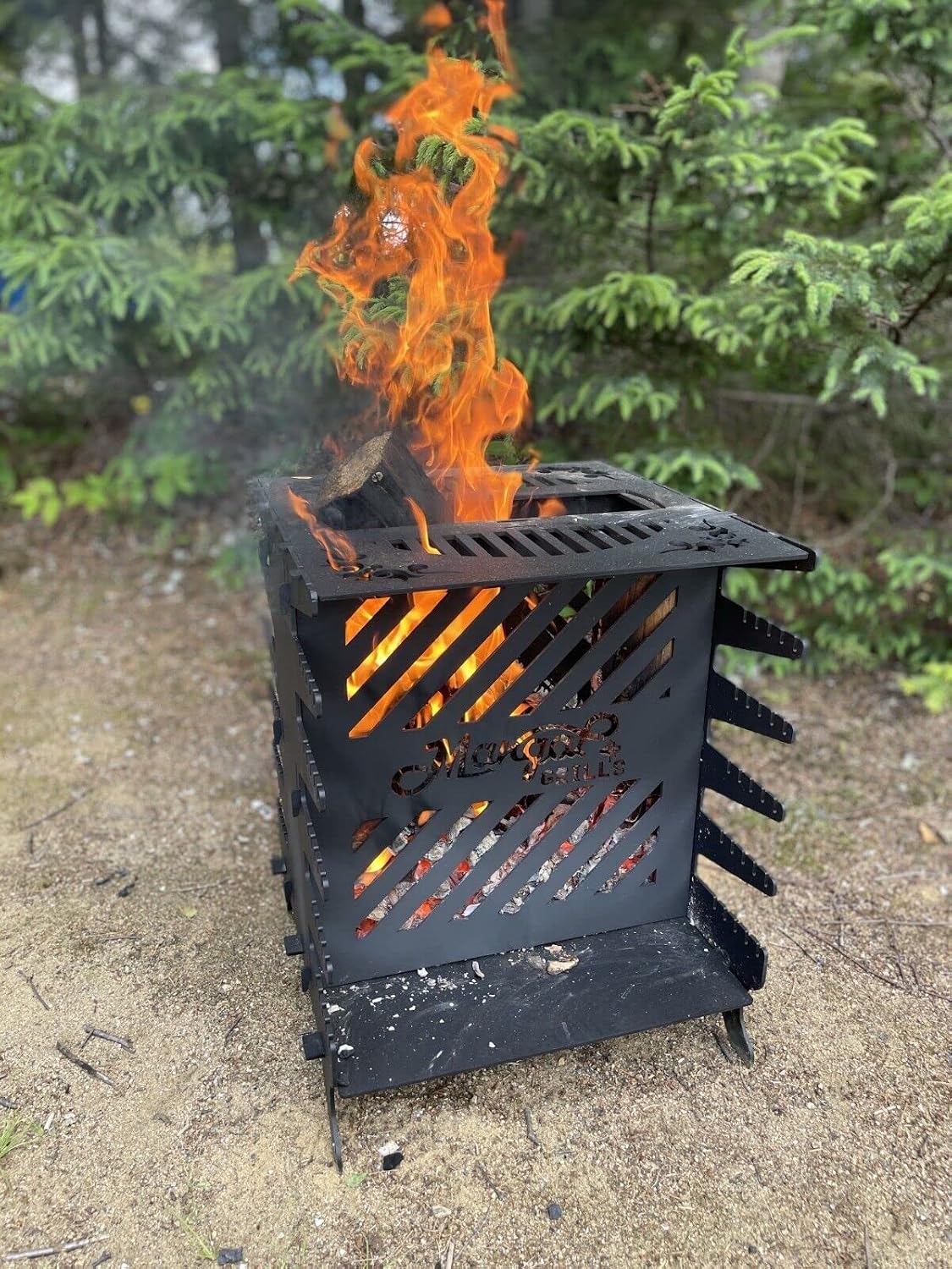 MangalGrills Vertical Charcoal Grill Kebab Shashlik BBQ Portable Mangal