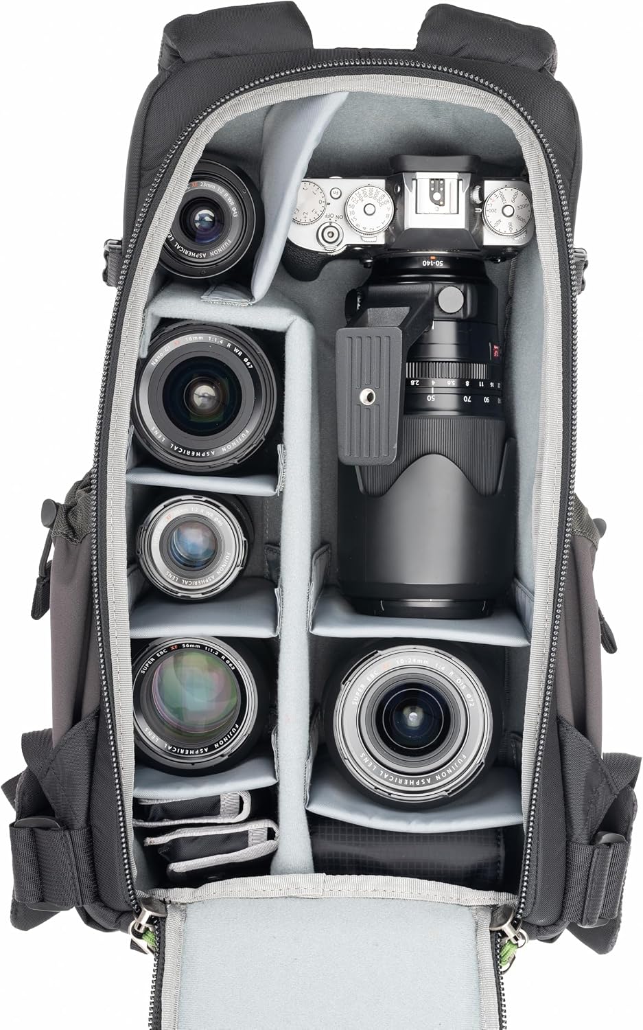 Think Tank Backlight Sprint Lightweight Slim Camera Daypack Backpack for DSLR, Mirrorless, Photography and Video - Slate Black