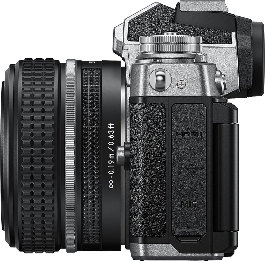 Nikon Z fc with Special Edition Prime Lens | Retro-inspired compact mirrorless stills/video camera with matching 28mm f/2.8 prime lens | Nikon USA Model