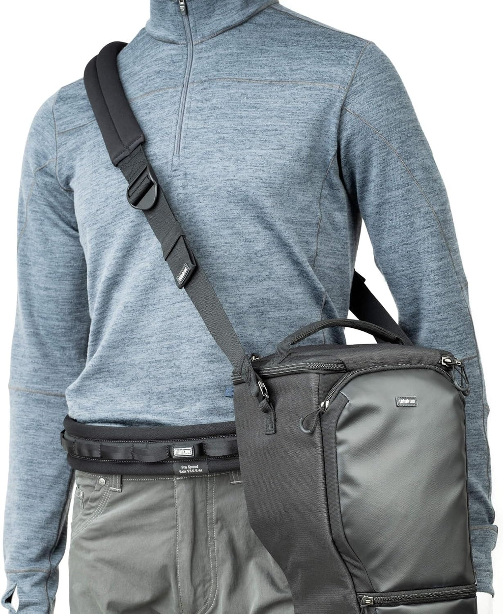 Think Tank Digital Holster 150 V3 Camera Bag Only for Gripped Camera Body with 150-600mm Long Lens Attached