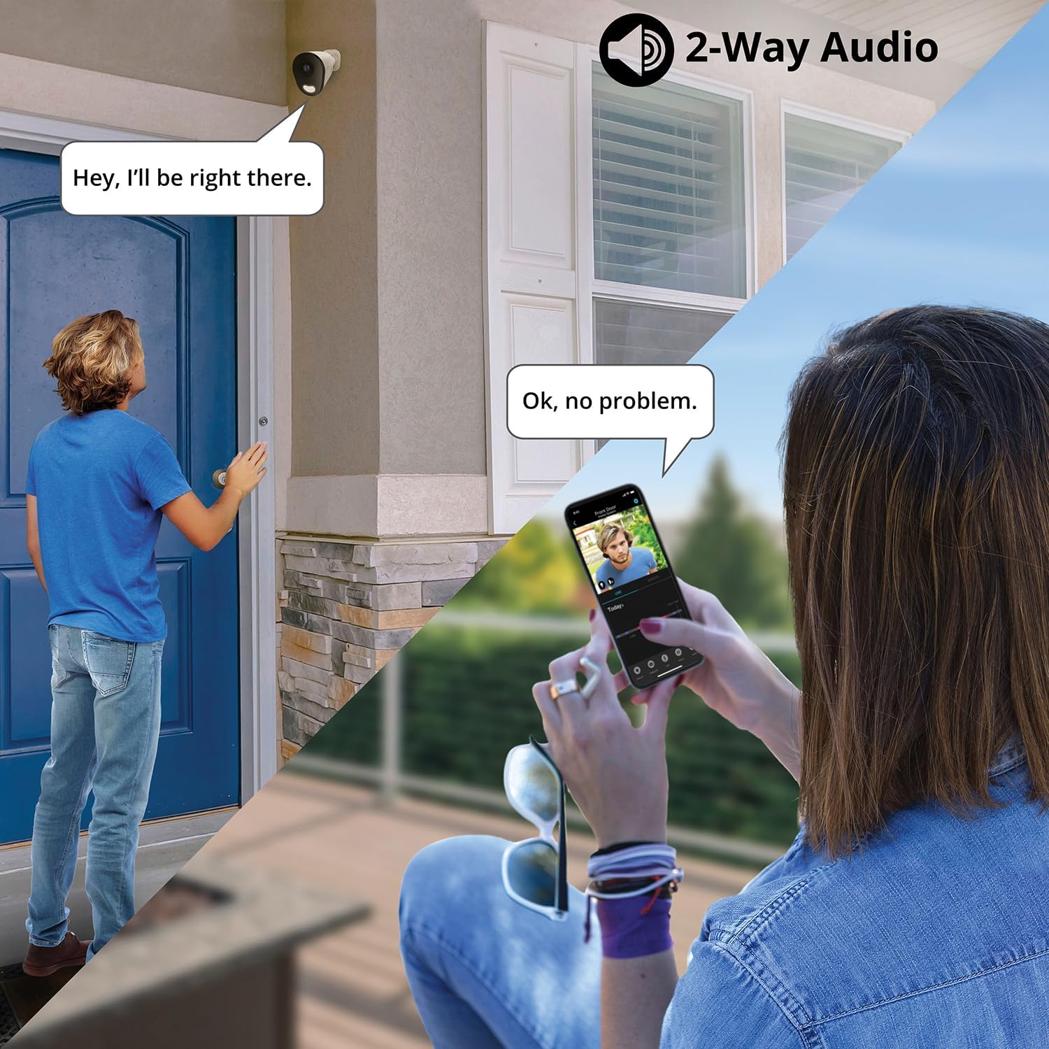 Night Owl 10 Channel Bluetooth Video Home Security Camera System with (4) Plug-in Wi-Fi 2K HD Indoor/Outdoor Spotlight Cameras with 2-Way Audio and 1TB Hard Drive (Expandable up to 10 Cameras)
