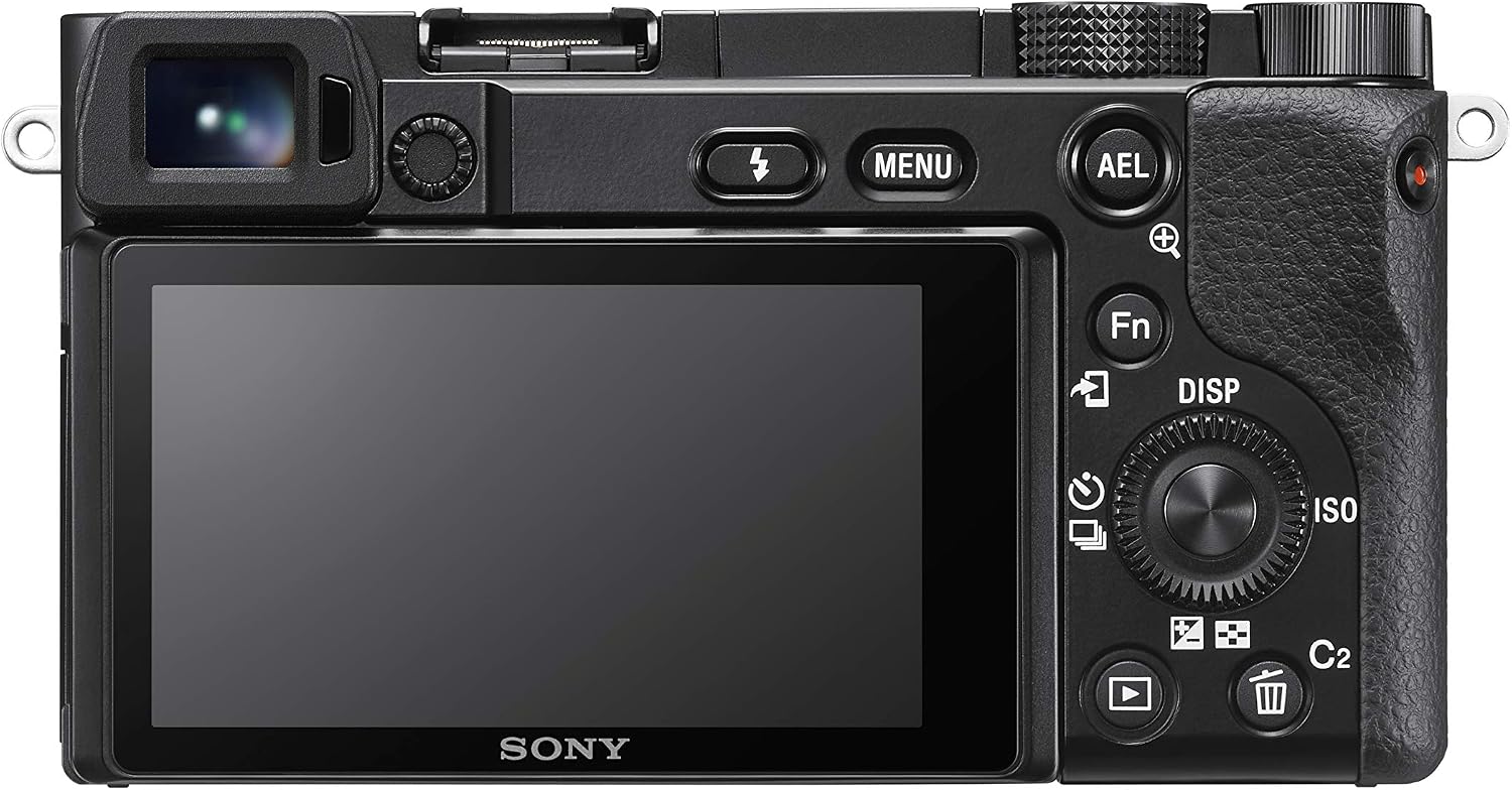 Sony ILCE6100KB Alpha 6100 Mirrorless 4K Video Camera with E PZ 16-50mm Lens - Black