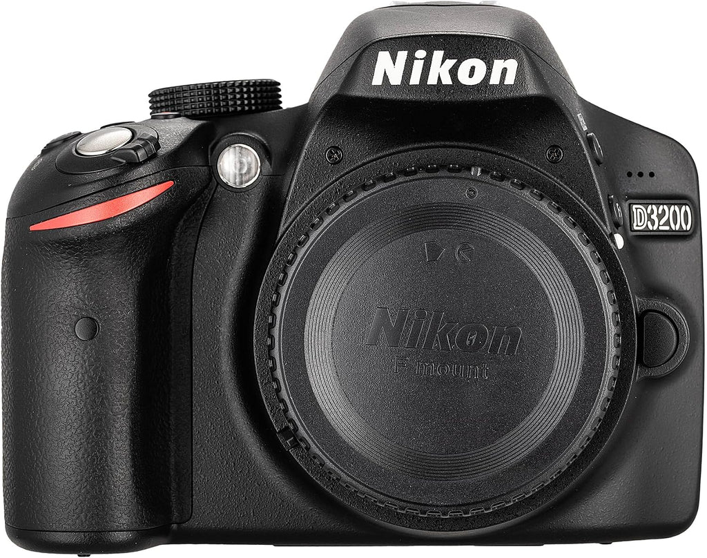 Nikon D3200 24.2MP DSLR Camera Kit with 18-55mm VR Zoom Lens – Full HD 1080p Video Capture, Fast 11-Point Autofocus System + 128GB Memory Card + Protective Memory Card Case + Camera Bag + More
