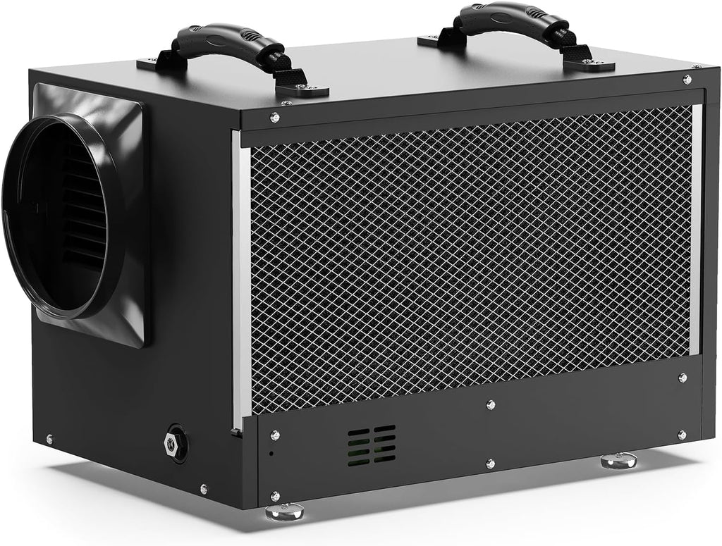 ALORAIR 120 PPD Commercial Dehumidifiers with Pump and Hose, Crawl Space Basement dehumidifier, Industry Water Damage Unit, Compact, Portable, Auto Defrost, Memory Starting