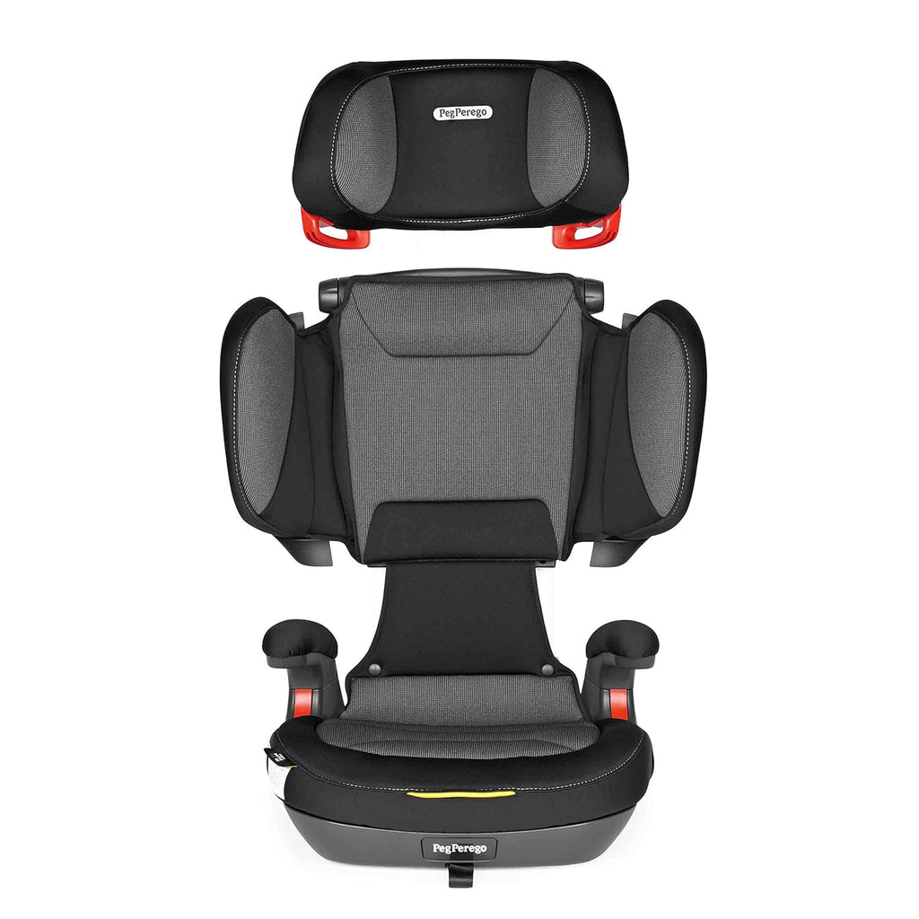 Peg Perego Viaggio Shuttle Plus 120 - Booster Car Seat - for Children from 40 to 120 lbs - Made in Italy - Crystal Black (Black)