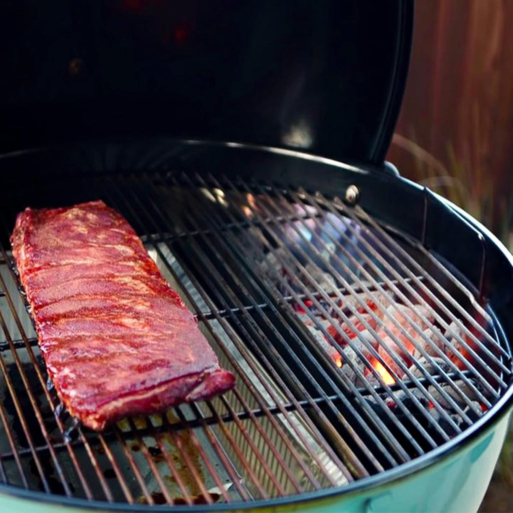 SnS Grills Patented Slow 'N Sear® XL Insert - Stainless Steel Charcoal Basket with Removeable Water Reservoir for Low 'N Slow Smoking & Charcoal Grilling for Weber & Other Kettle Grills - 26 in