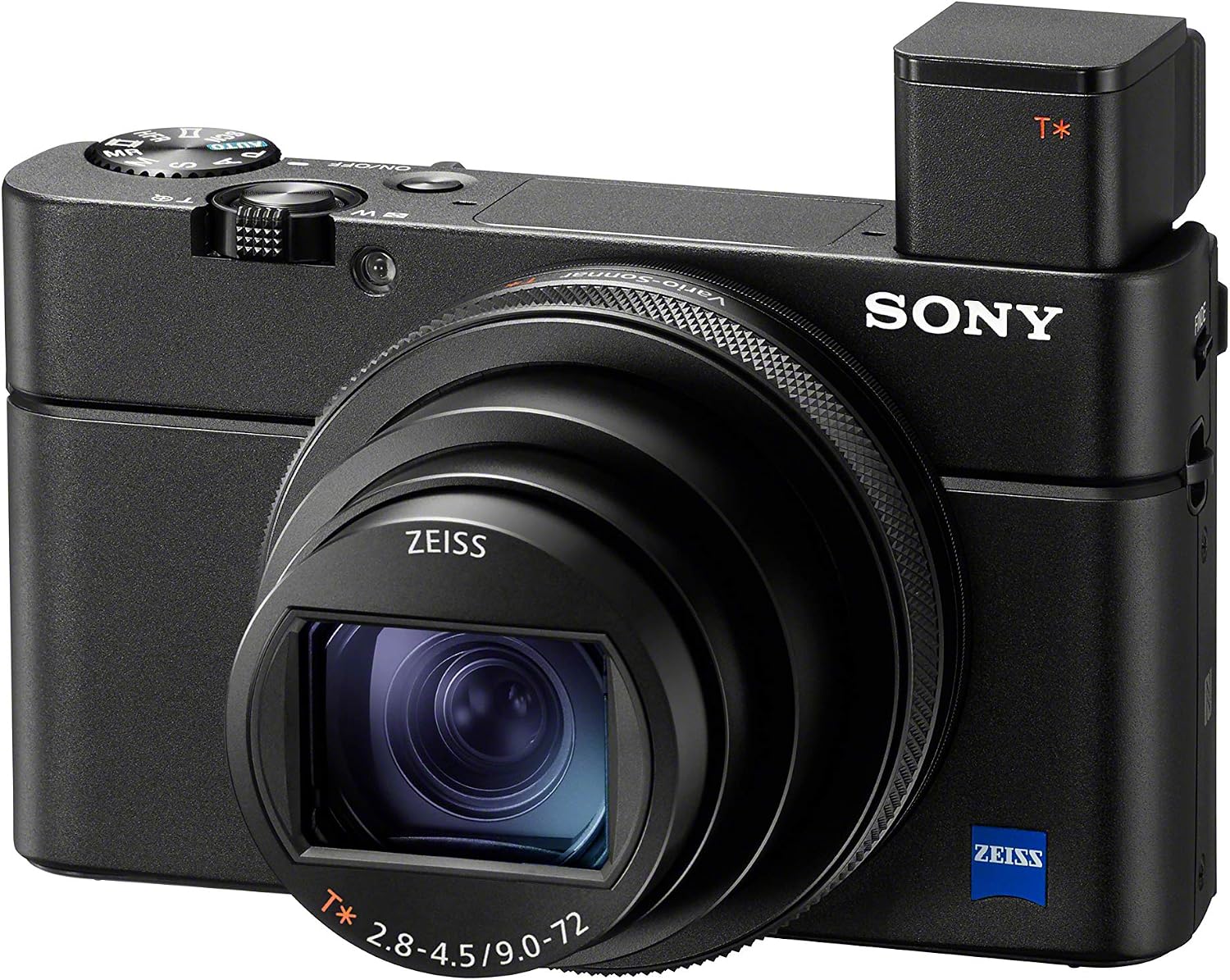 Sony RX100 VII Premium Compact Camera with 1.0-Type Stacked CMOS Sensor (DSCRX100M7), Black
