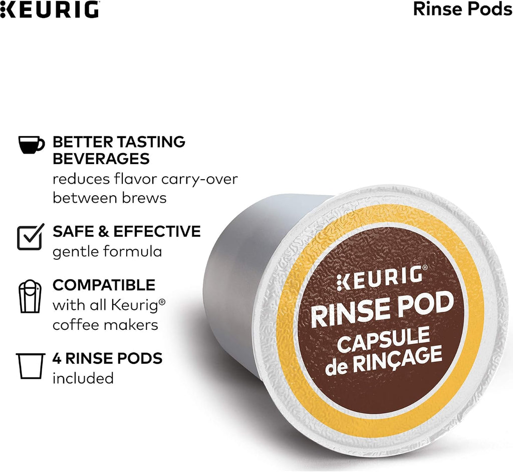Keurig K-Elite Coffee Maker, Single Serve K-Cup Pod Coffee Brewer, Brushed Gold & 3-Month Brewer Maintenance Kit Includes Descaling Solution, Water Filter Cartridges & Rinse Pods, 7 Count