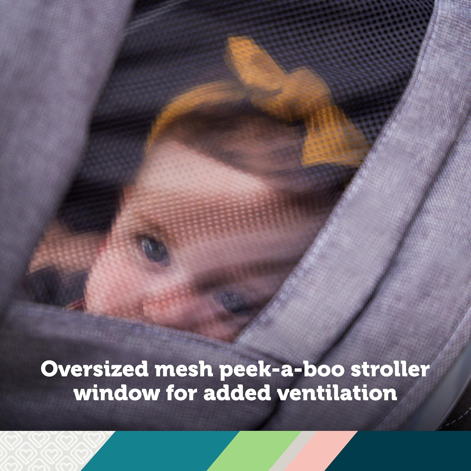 Safety 1st onBoard Slide 6-in-1 Infant Car Seat & Baby Stroller Travel System with SafetySlide Base, Rocky Point