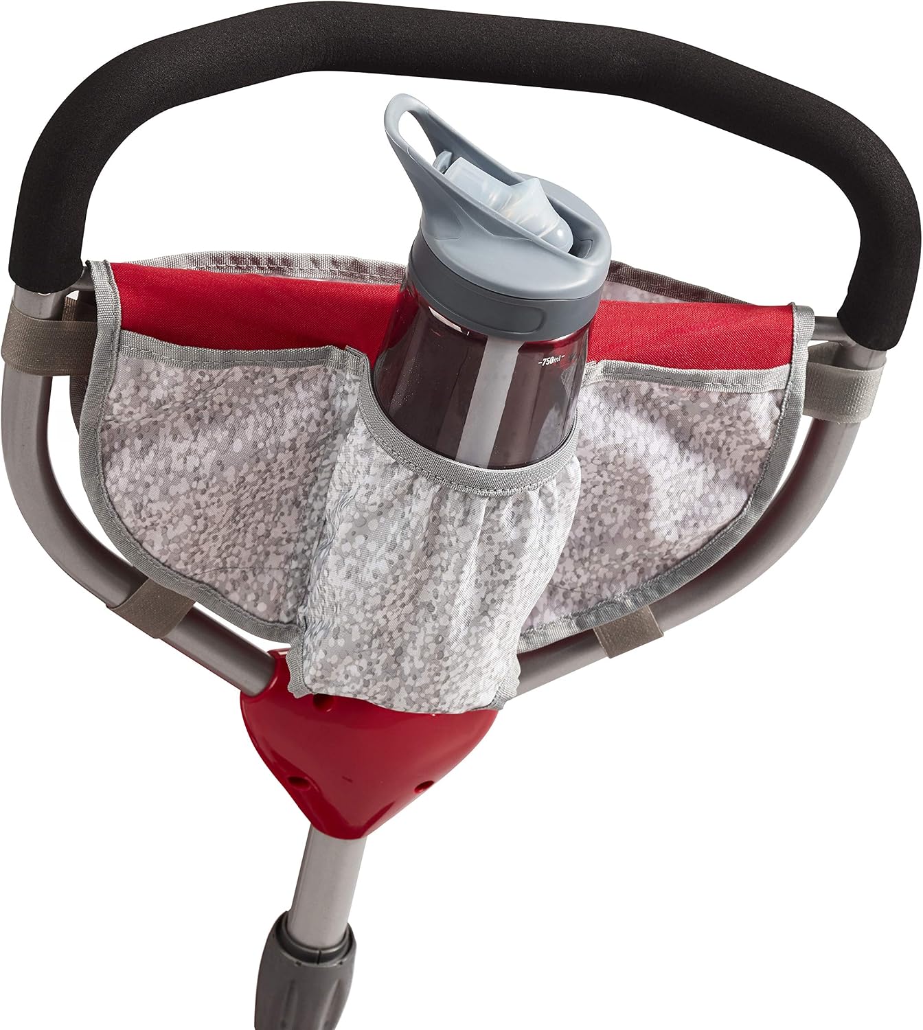 Radio Flyer Ultimate All-Terrain Stroll 'N Trike, Ages 1-5, Convertible 4-in-1 Tricycle, All-Terrain Tires, Parent Push Handle, UV Canopy, Accessories, Safety Harness, Stroller Tricycle for Toddlers