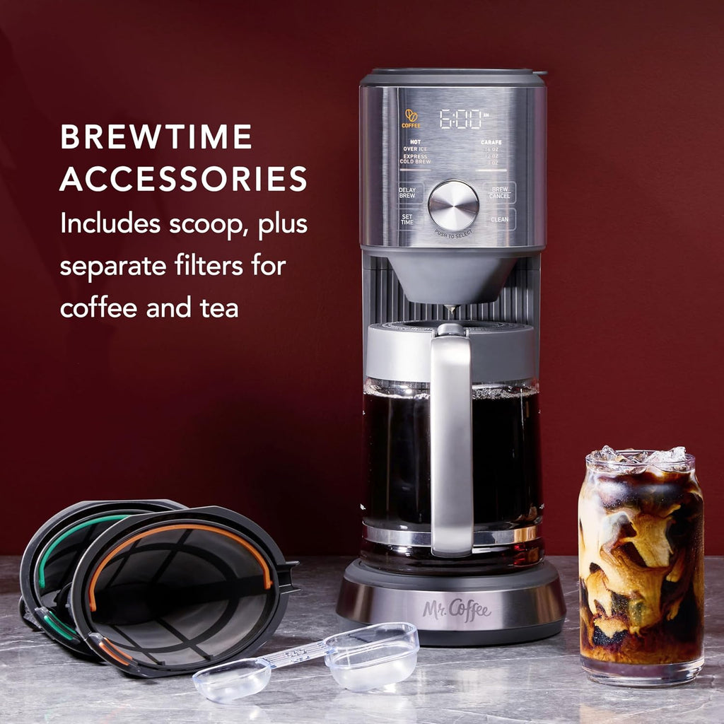 Mr. Coffee Hot & Cold Brew Coffee Maker & Tea Brewer