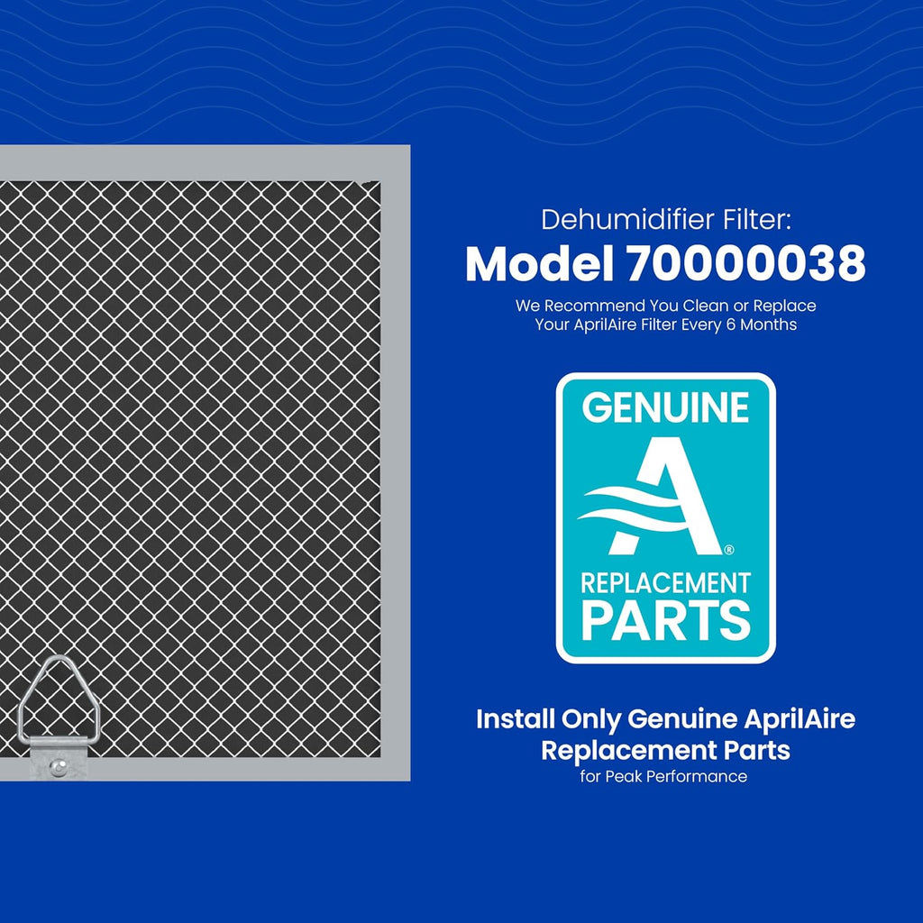AprilAire E050 Dehumidifier – Compact, 50 PPD for Crawl Spaces, Attics, Garages, Basements up to 1,600 Sq. Ft., Part of the AprilAire Healthy Air System