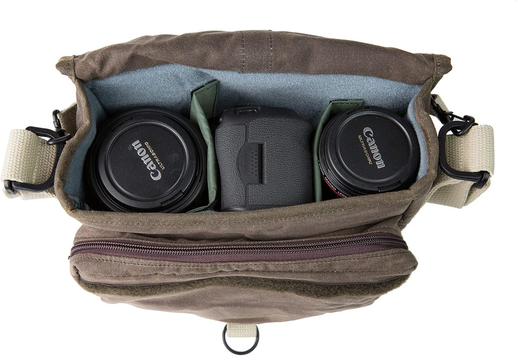 Domke F-10 Medium Shoulder Bag -RuggedWear, Brown