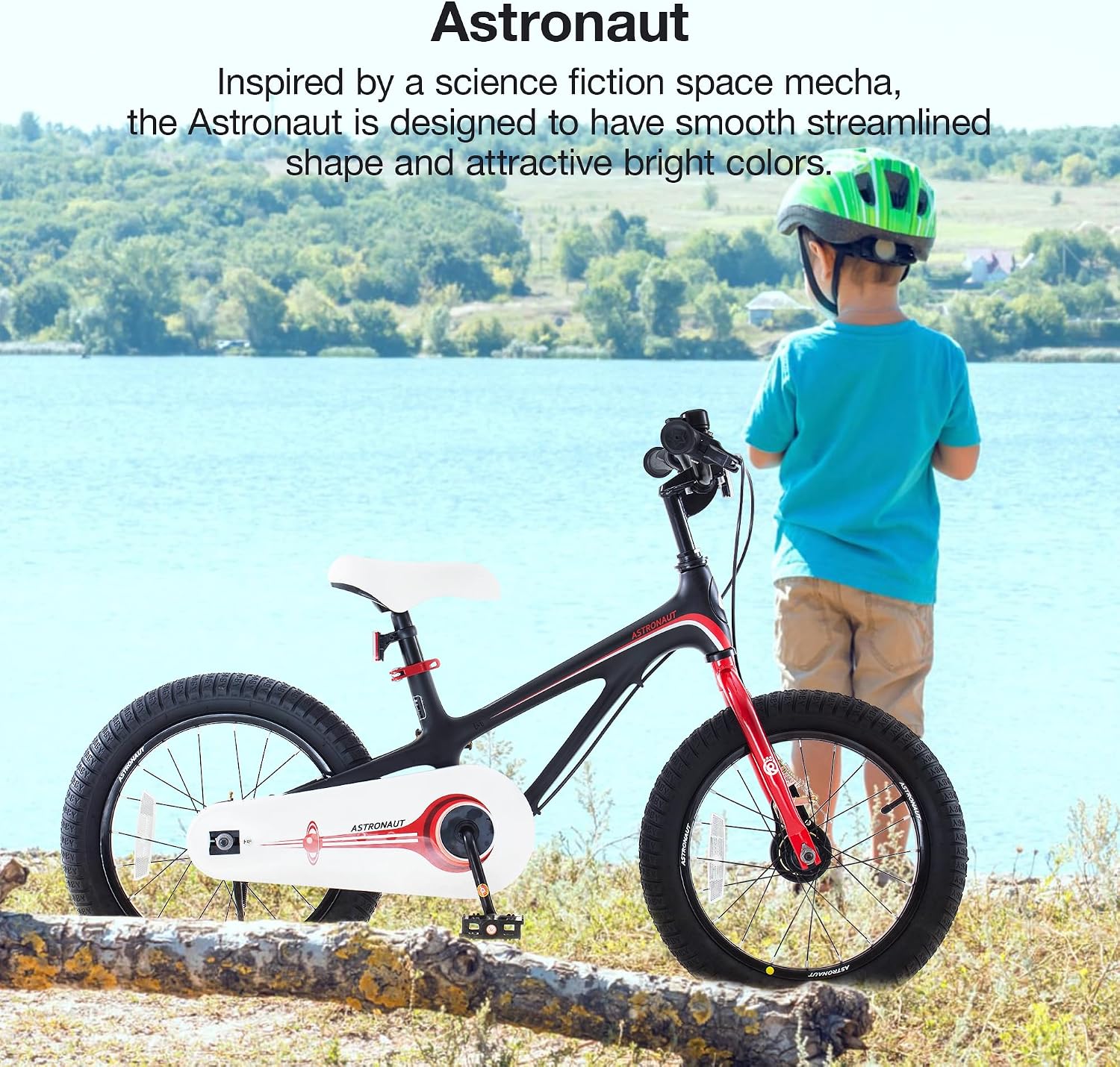RoyalBaby Kids Bike Lightweight Magnesium Alloy, 14 16 18 Inch Children's Bicycle for Boys Girls Ages 3-9