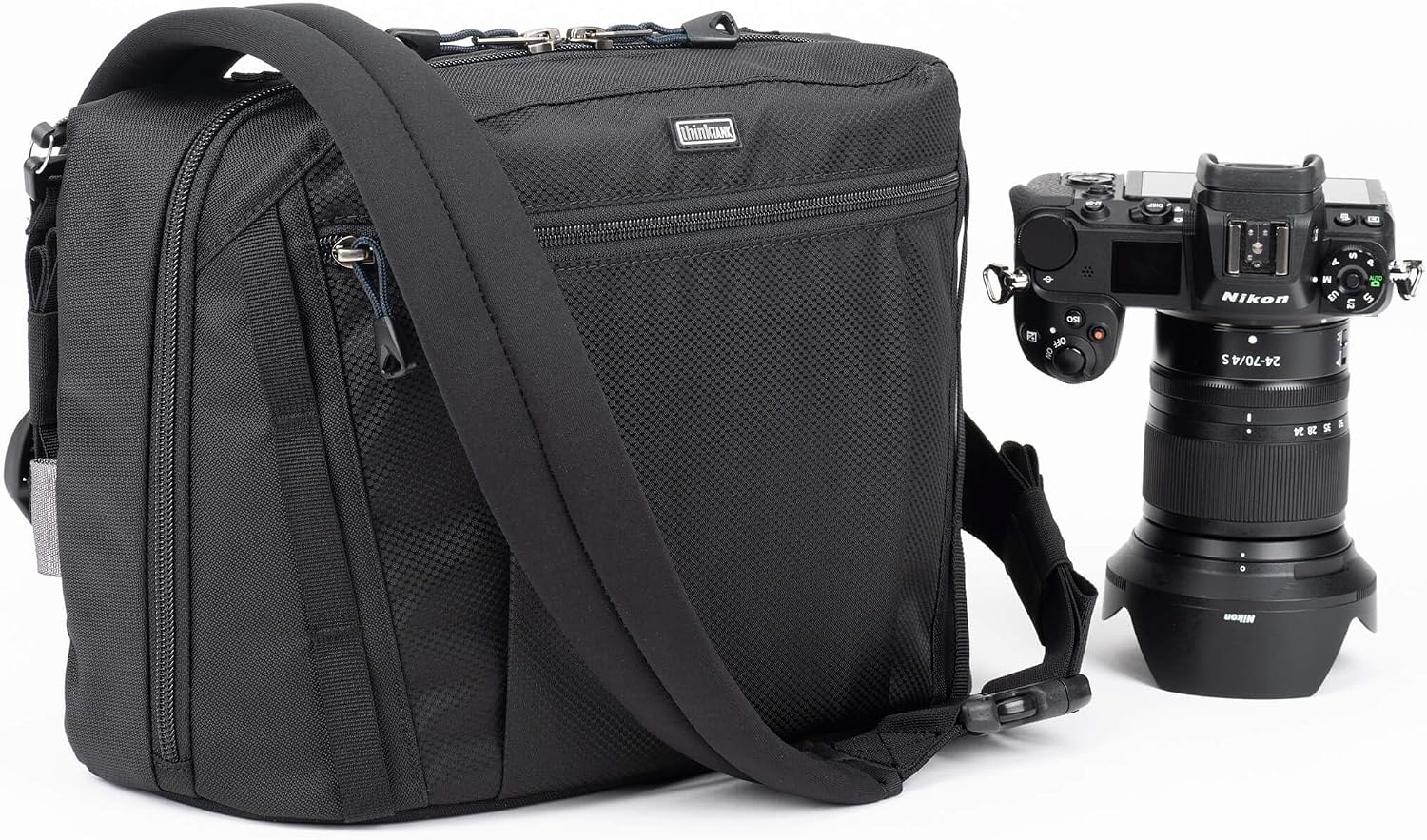Think Tank PressPass 20 Crossbody, 11-Liter Shoulder Bag and Belt Pack for Cameras and Lenses