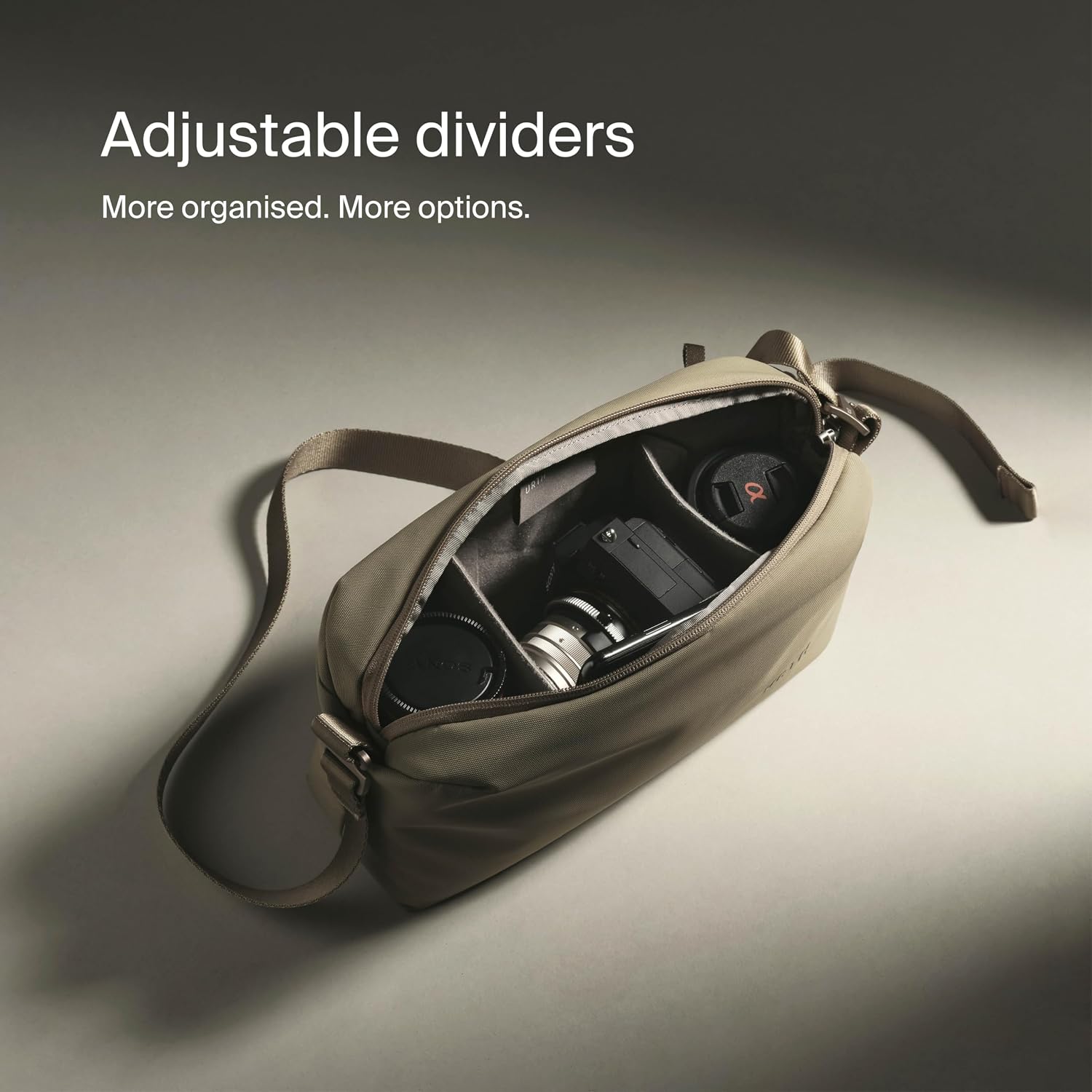 Urth Dolomite 5L Crossbody Camera Sling Bag - Weatherproof + Recycled