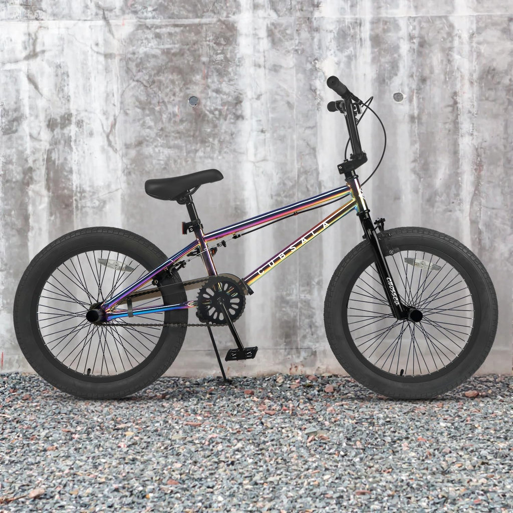 cubsala Freestyle BMX Bike, 18 20 Inch Kids Bicycle for 5-13 Years Old Kids and Beginner Level Rider, Multiple Colors