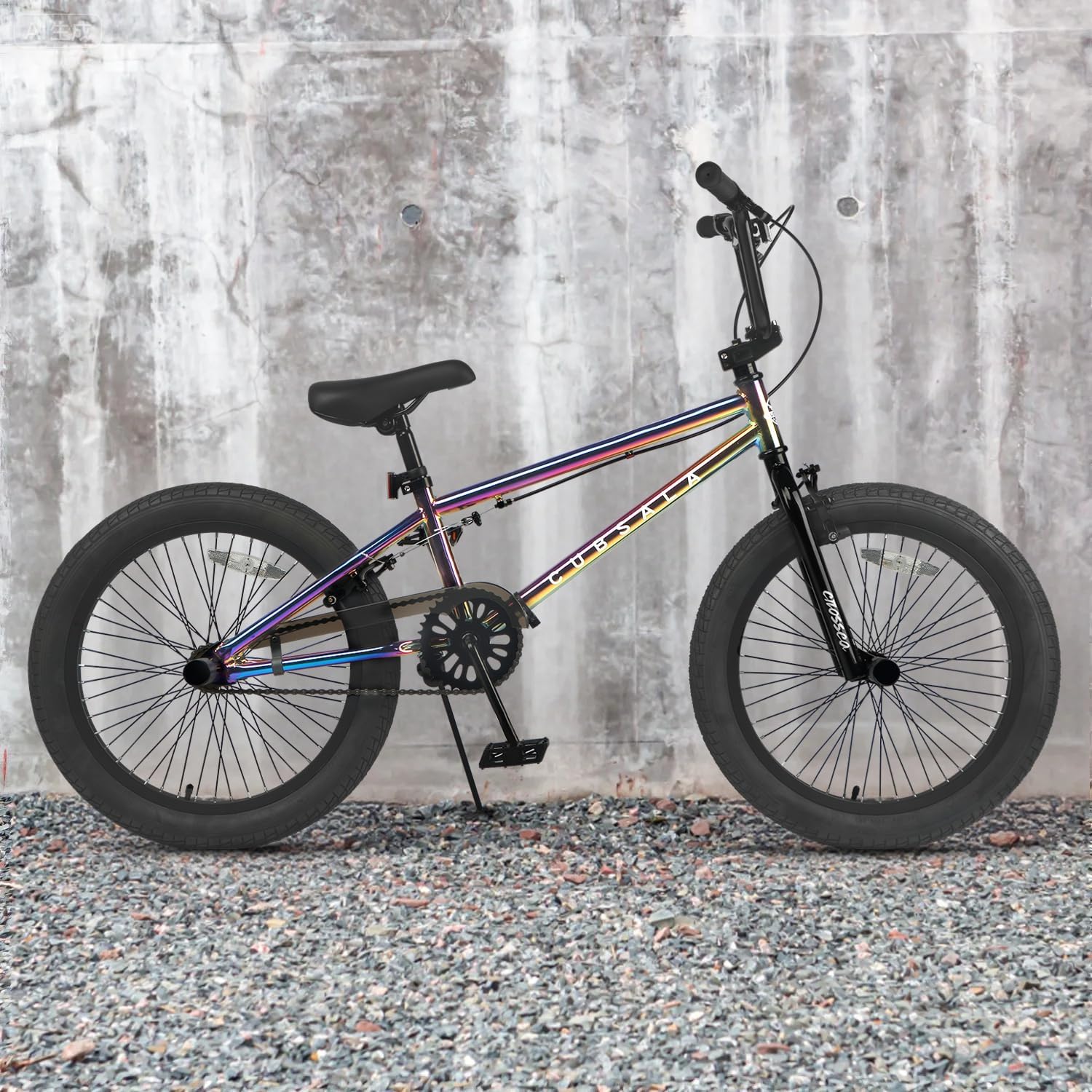 cubsala Freestyle BMX Bike, 18 20 Inch Kids Bicycle for 5-13 Years Old Kids and Beginner Level Rider, Multiple Colors