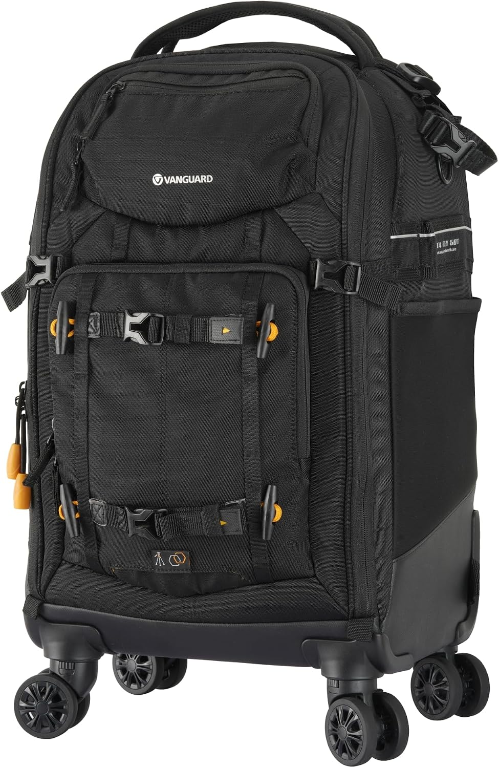 VANGUARD ALTA Fly 58T DSLR Camera Backpack, 8 Wheel Spinner/Trolley