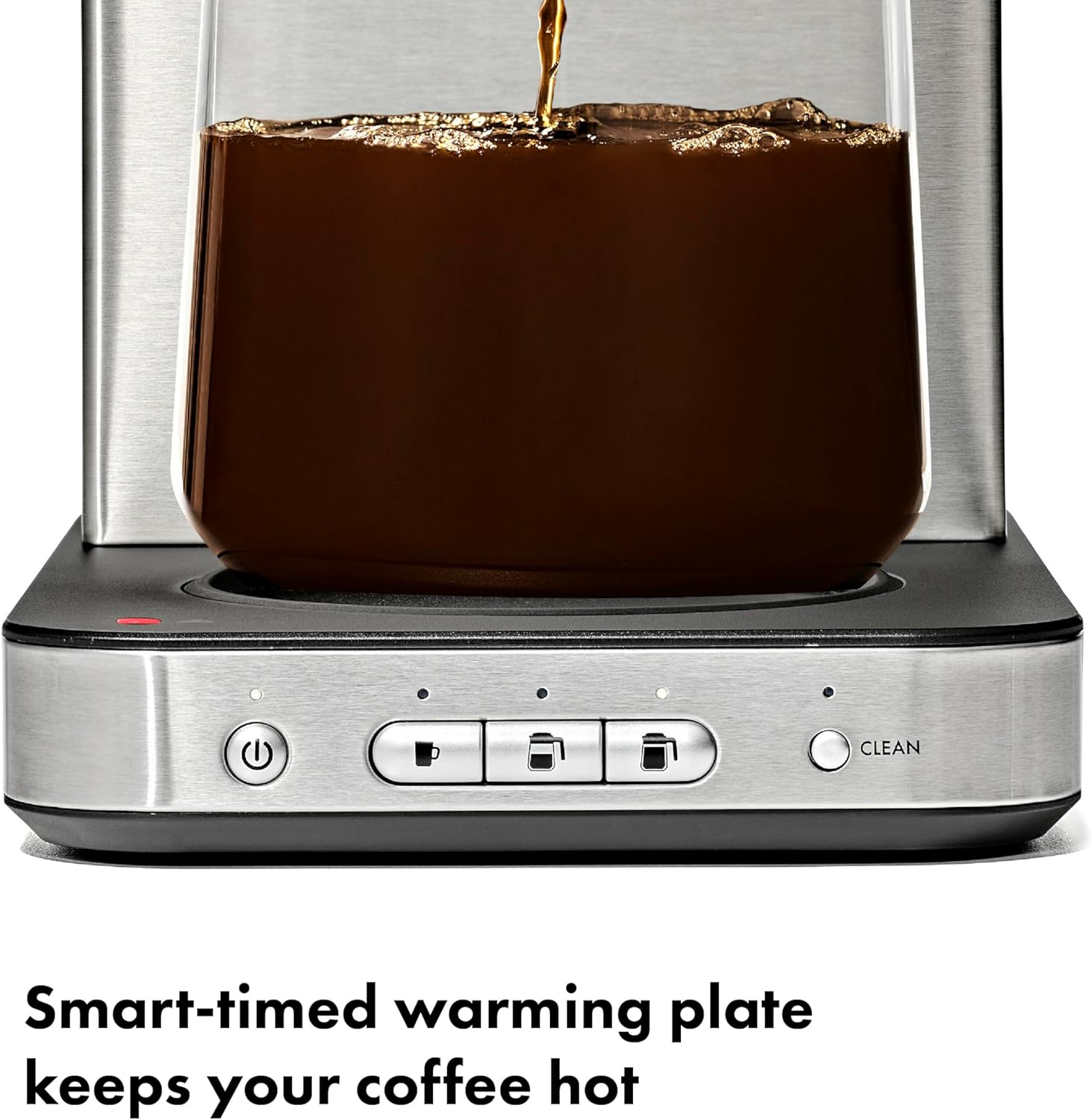 OXO BREW 8-Cup Coffee Maker with Podless Single-Serve Function, programmable coffee maker, café coffee, single-serve coffee, SCA certified home brewer
