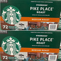 Starbucks Pike Place Roast K-Cups for Keurig - 144 Count