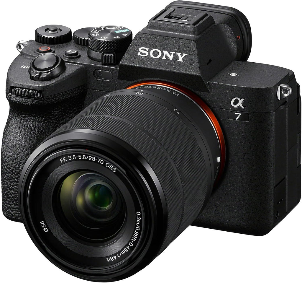 Sony Alpha 7 IV Full-Frame Mirrorless Interchangeable Lens Camera with 28-70mm Zoom Lens Kit