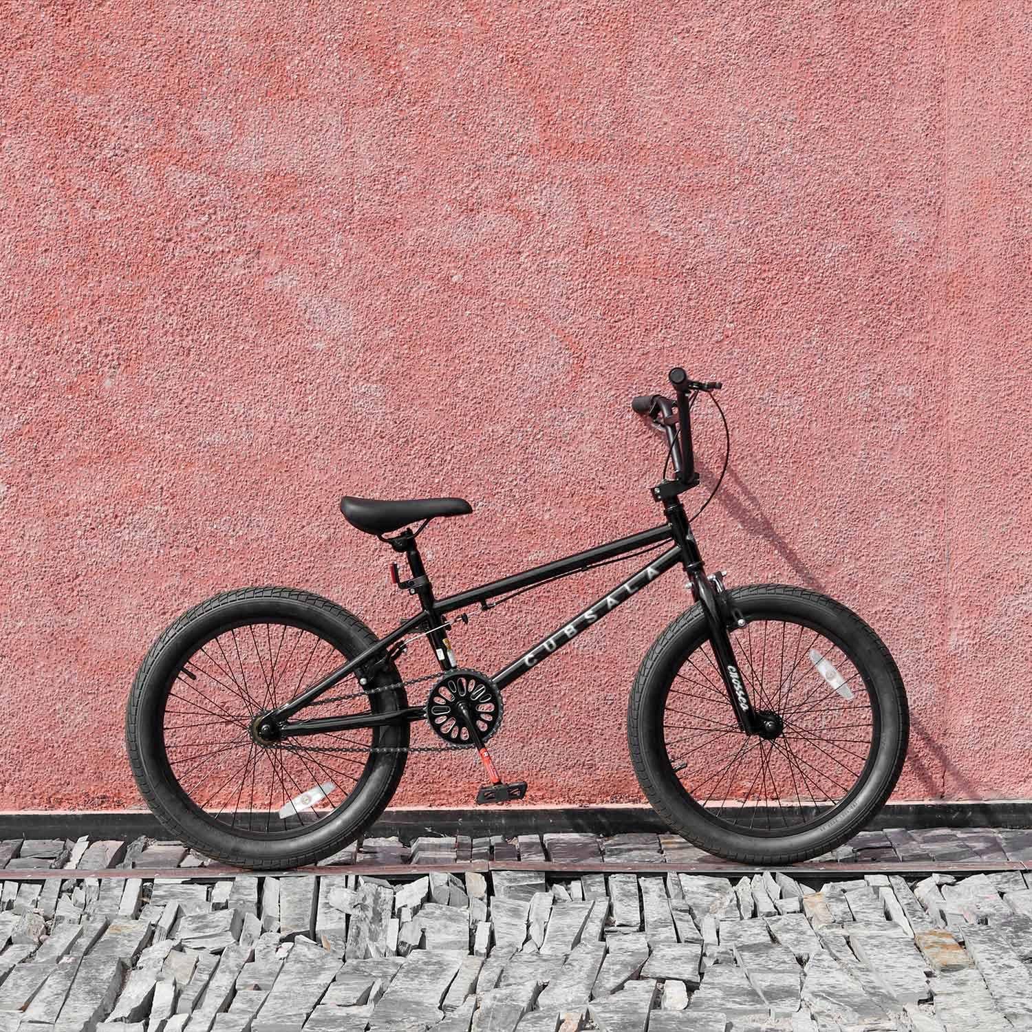cubsala Freestyle BMX Bike, 18 20 Inch Kids Bicycle for 5-13 Years Old Kids and Beginner Level Rider, Multiple Colors