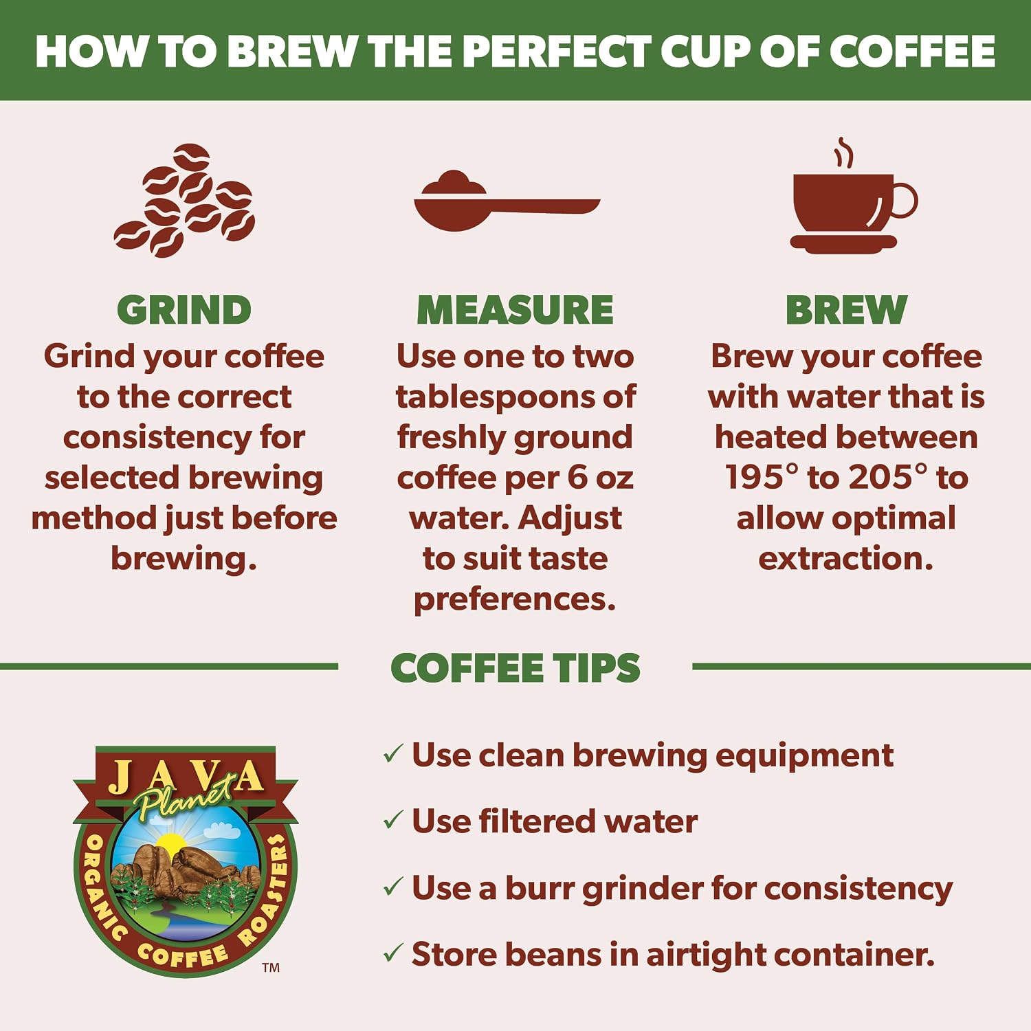 Low Acid Organic Coffee – Whole Bean, Mold-Free & Stomach Friendly by Java Planet, Espresso Blend Coffee, Dark Roast, Smooth Full Flavored, 5LB Bag