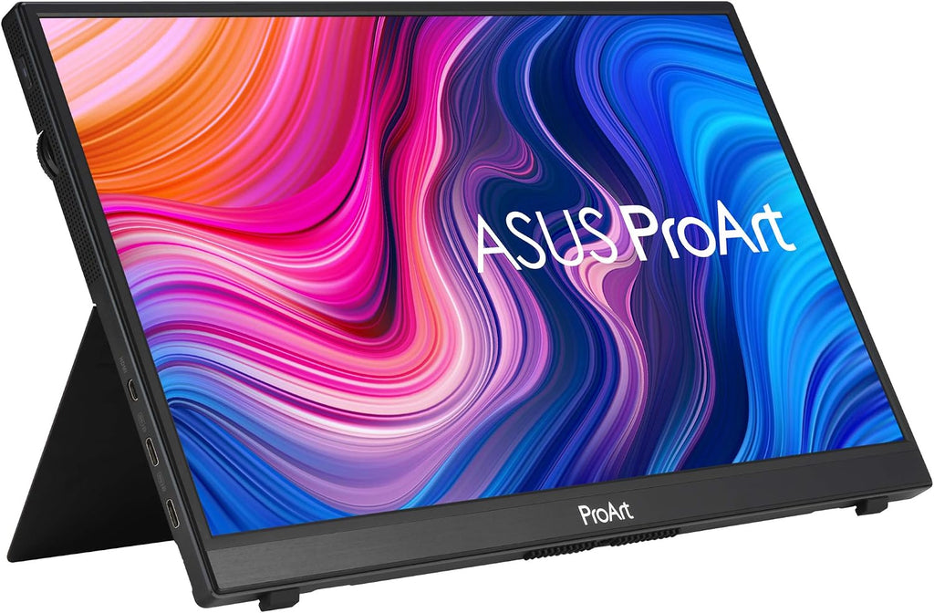 ASUS ProArt Display 14' 1080P Portable Touchscreen Monitor (PA148CTV) - Full HD, IPS, 100% sRGB/Rec.709, Color Accuracy ΔE < 2, Calman Verified, USB-C Power Delivery, Micro HDMI, Tripod Socket