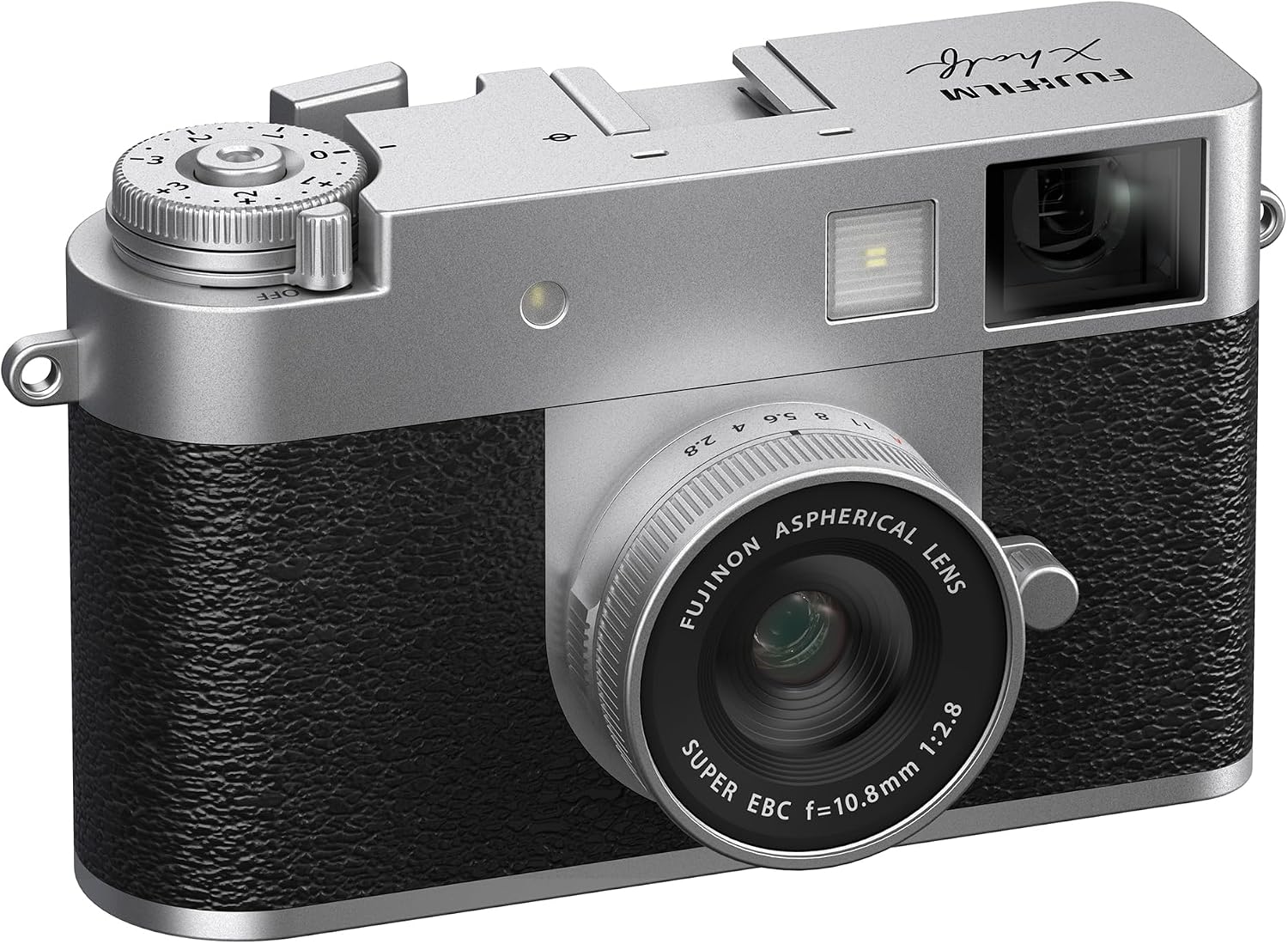 FUJIFILM X Half Premium Compact Camera, Instax Mini - Silver