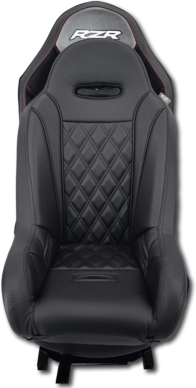 UTV Junior Seat (Fits Stock and Aftermarket Seats) (Red Seat-Black 5 Point Harness)