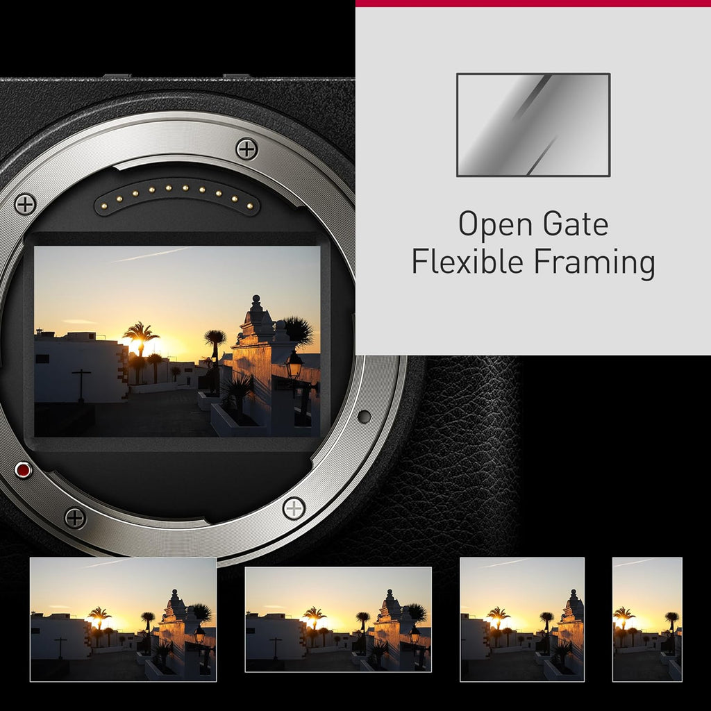 Panasonic LUMIX S9 Full-Frame Mirrorless Camera with S 18-40mm F4.5-6.3 Lens, Compact, Lightweight Body, Perfect for Social Media and Travel, Cameras for Photography, DC-S9NK