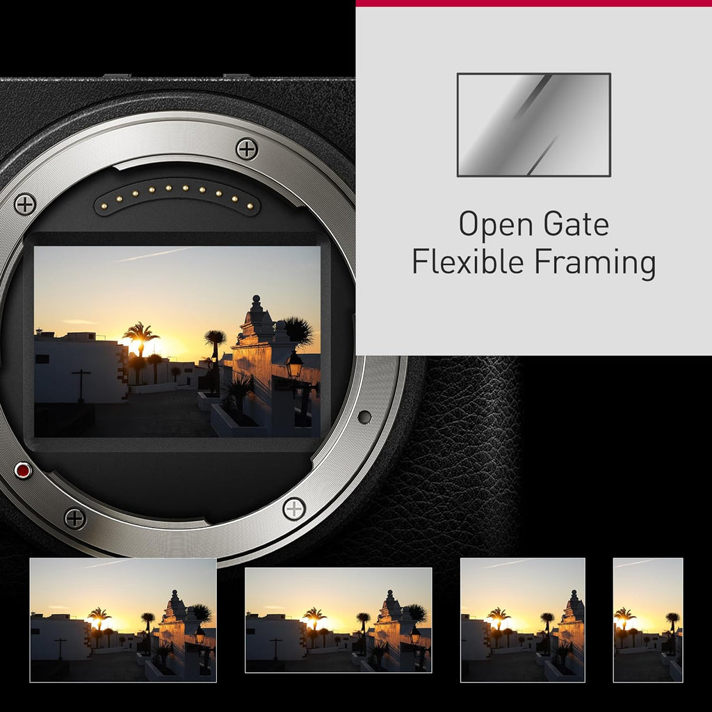 Panasonic LUMIX S9 Full-Frame Mirrorless Camera with S 18-40mm F4.5-6.3 Lens, Compact, Lightweight Body, Perfect for Social Media and Travel, DC-S9NR