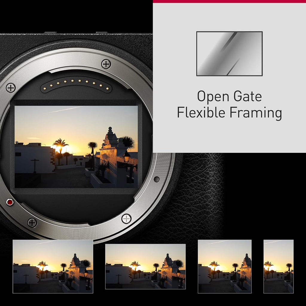 Panasonic LUMIX S9 Full-Frame Mirrorless Camera with S 18-40mm F4.5-6.3 Lens, Compact, Lightweight Body, Perfect for Social Media and Travel, DC-S9NA