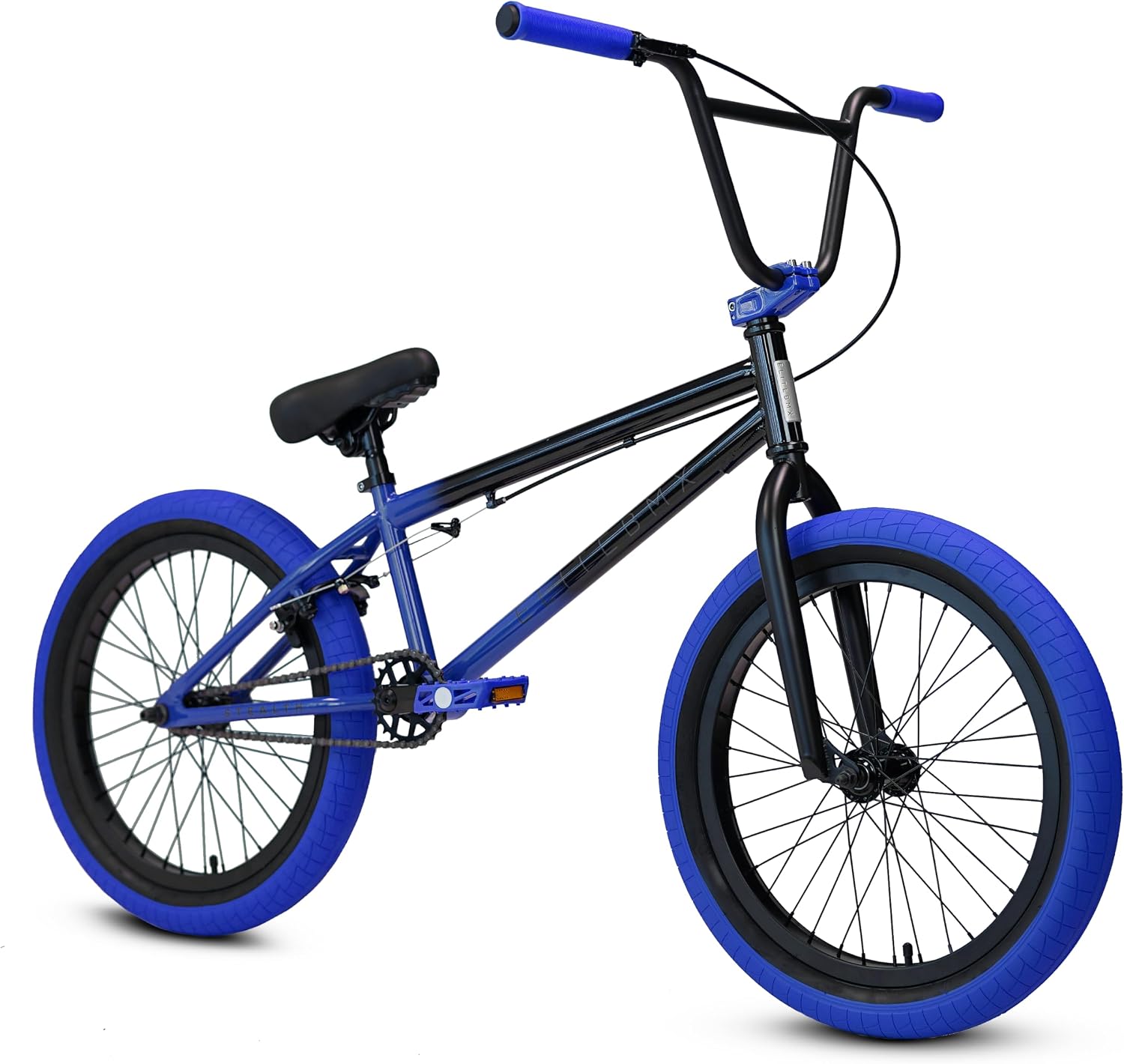 Elite BMX Freestyle Bike, Durable Steel Frame, Available in 16', 18', and 20' Sizes. New Sizes 26' and 29' BMX Bicycles.