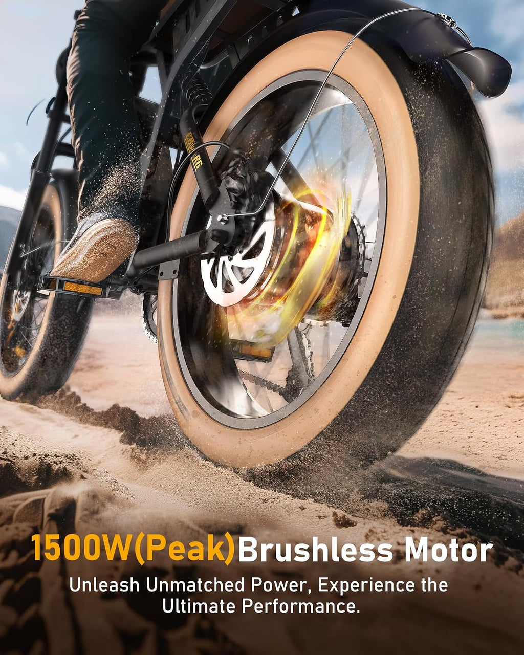 Electric Bike Adults 1000/1500W Ebike28/35MPH, 55-85 Miles Electric Motorcycle with 13/20AH Battery, 20' Fat Tire Electric Dirt Bike 7-Speed E-Bike Full Suspension, GPS Location (iOS Compatible)