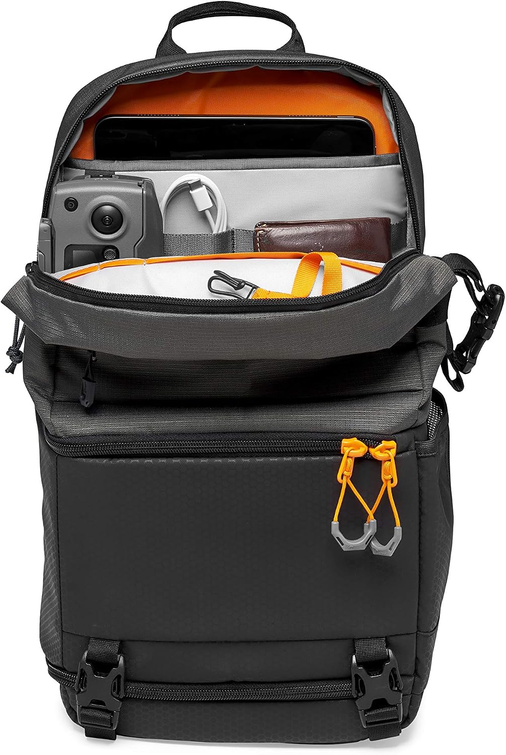 Lowepro Slingshot SL 250 AW III Mirrorless and DSLR Sling Camera Bag with QuickDoor Access and 10 inch Tablet Compartment DSLR Accessories - for Sony A7, iPad, Surface Pro - 300D Ripstop - Grey, Model: LP37334-PWW