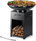 MASTER COOK Plancha Asada Grill, Spacious 470 SQIN Cooking Area BBQ Charcoal Grill, Carne Asada, Asador de Carbon, Metal Top for Backyard Parties, Camping and Outdoor