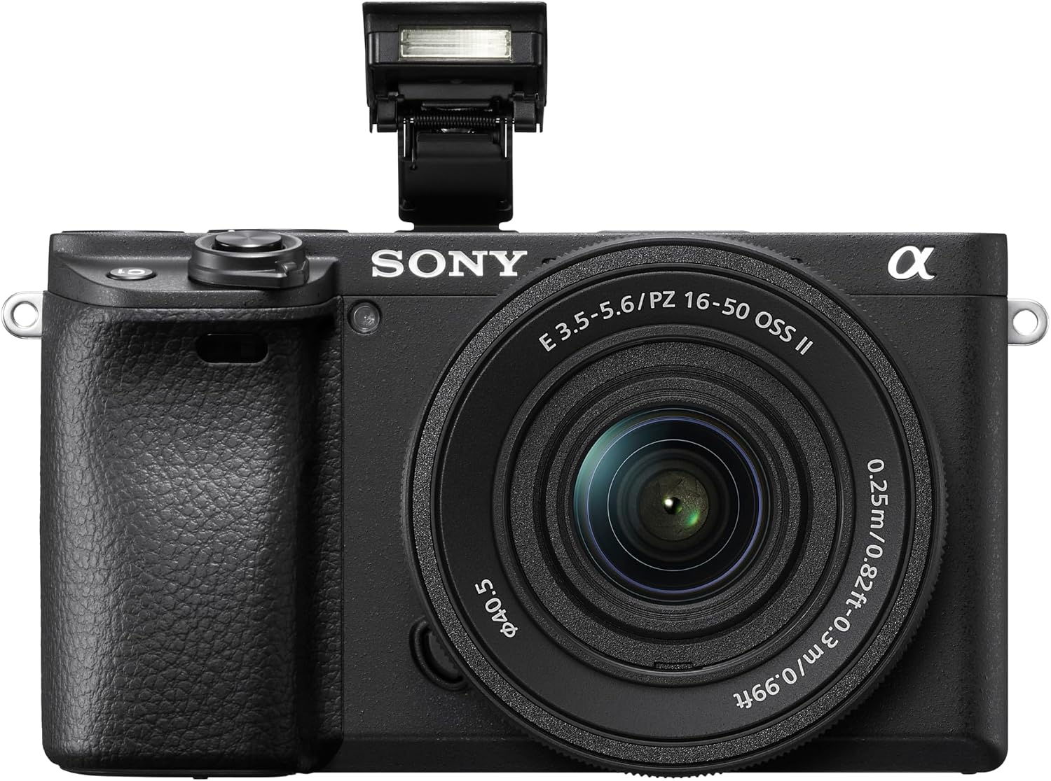 Sony Alpha a6400 Mirrorless Camera with E PZ 16-50mm f/3.5-5.6 OSS II Lens, Black