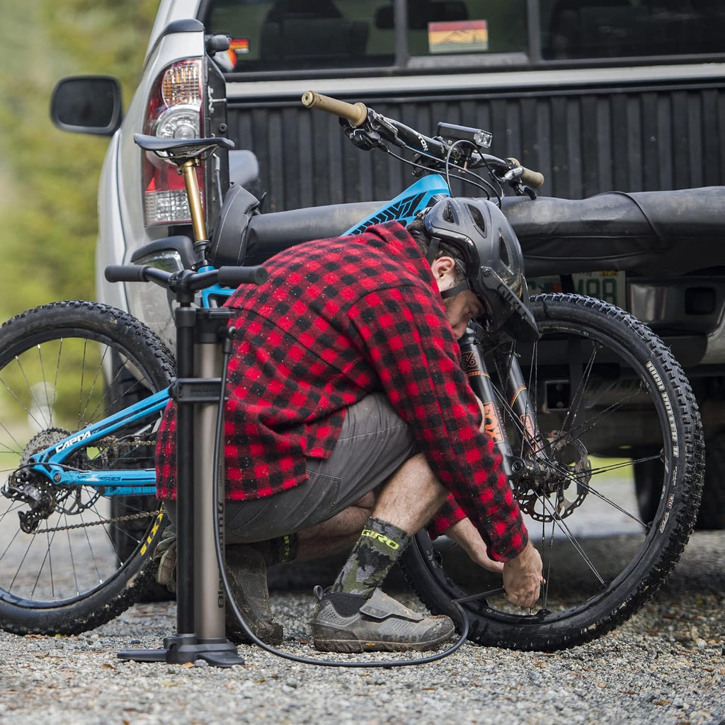 Blackburn Black 2018 Chamber Tubeless Road Bike Floor Pump