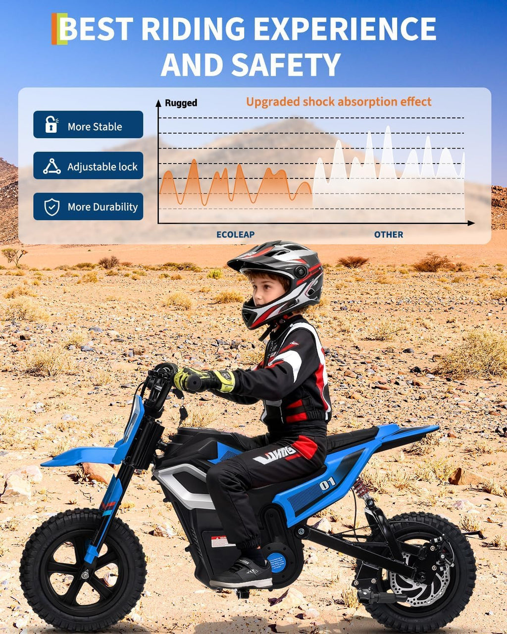 GarveeLife Electric Dirt Bike for Teens, 12' Fat Tire 350W Electric Motorcycle with 24V Battery, 14MPH Top Speed, 130 LBS Max Load, Mini Dirtbike for Kids, Mountain Off-Road Bike Fit Age 10+