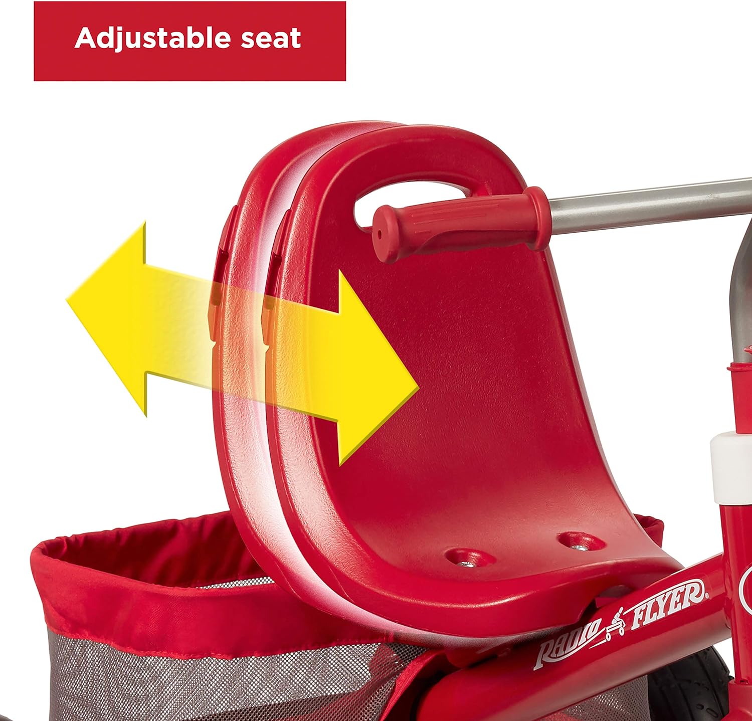 Radio Flyer Ultimate All-Terrain Stroll 'N Trike, Ages 1-5, Convertible 4-in-1 Tricycle, All-Terrain Tires, Parent Push Handle, UV Canopy, Accessories, Safety Harness, Stroller Tricycle for Toddlers
