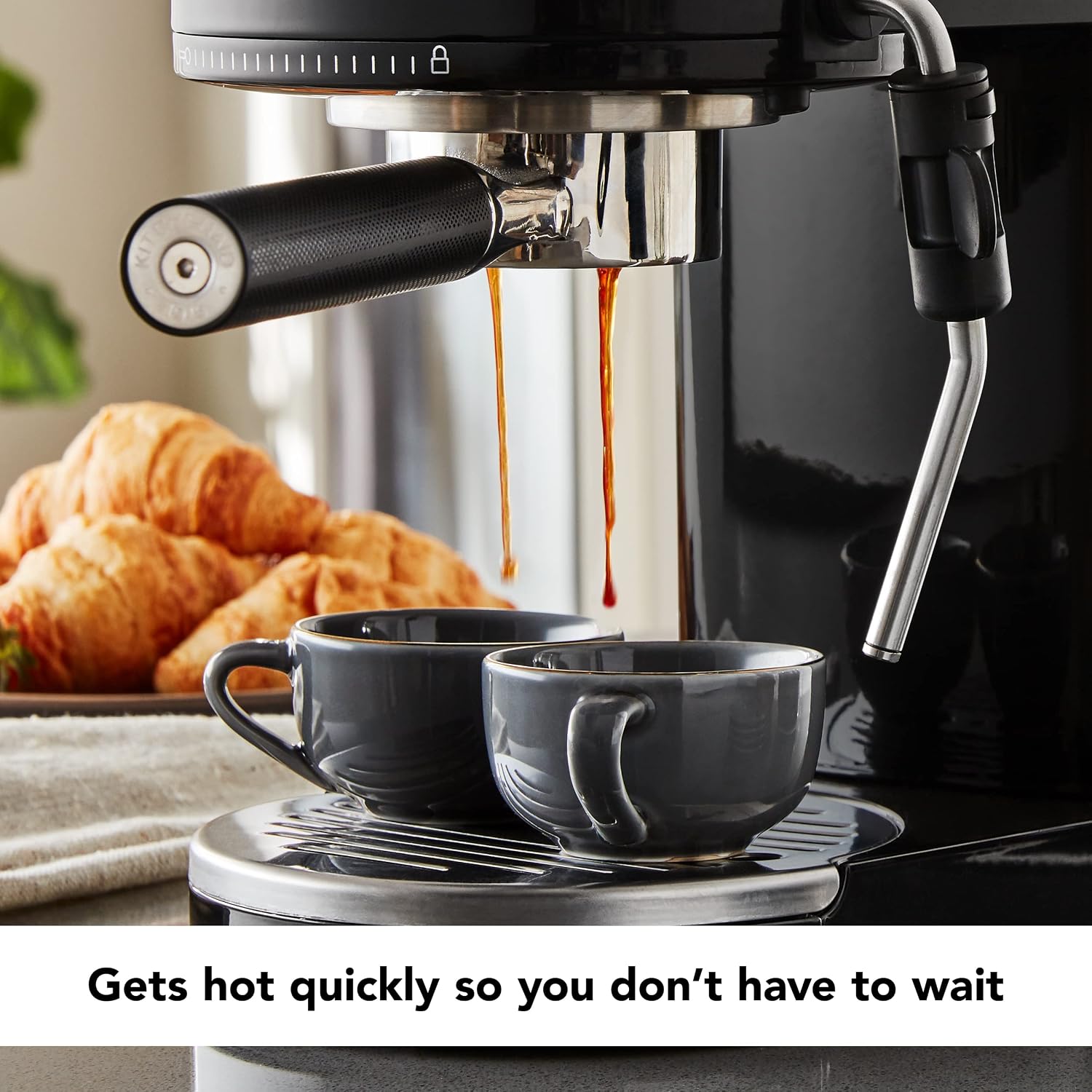 KitchenAid Metal Semi-Automatic Espresso Machine - KES6503
