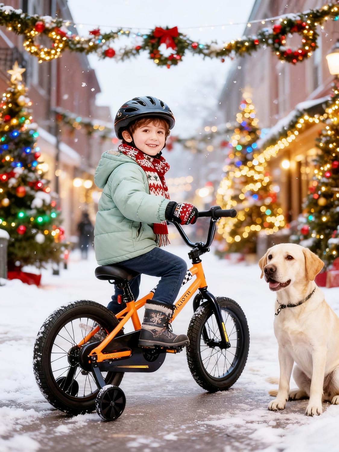 vollsch BMX Style 12 14 16 Inch Kids Bike Training Wheels 20'' Bicycle with Kickstand for 2-14 Years Old Toddlers Boys Girls Coaster Brake Multiple Colors